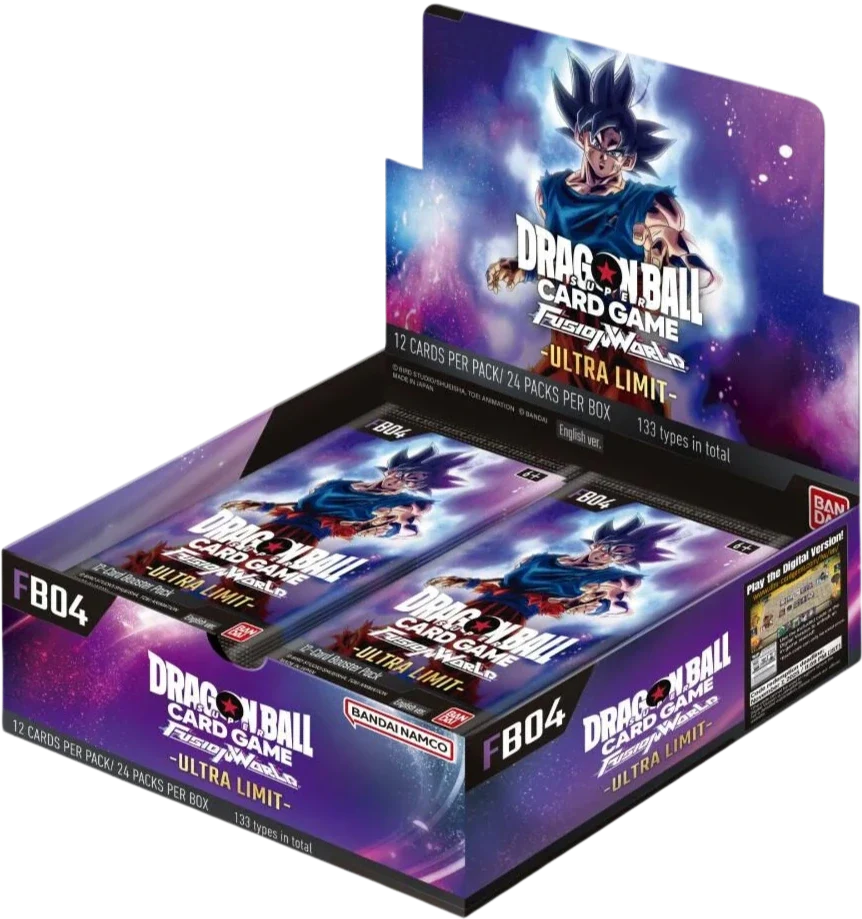 Dragon Ball Fusion World Ultra Limit Booster Display FB04 Englisch